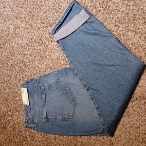 Denim boyfriend jeans